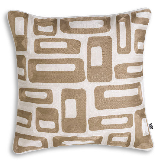Viscose Embroidery Cushion Cerva | Cabothousefurniture.com