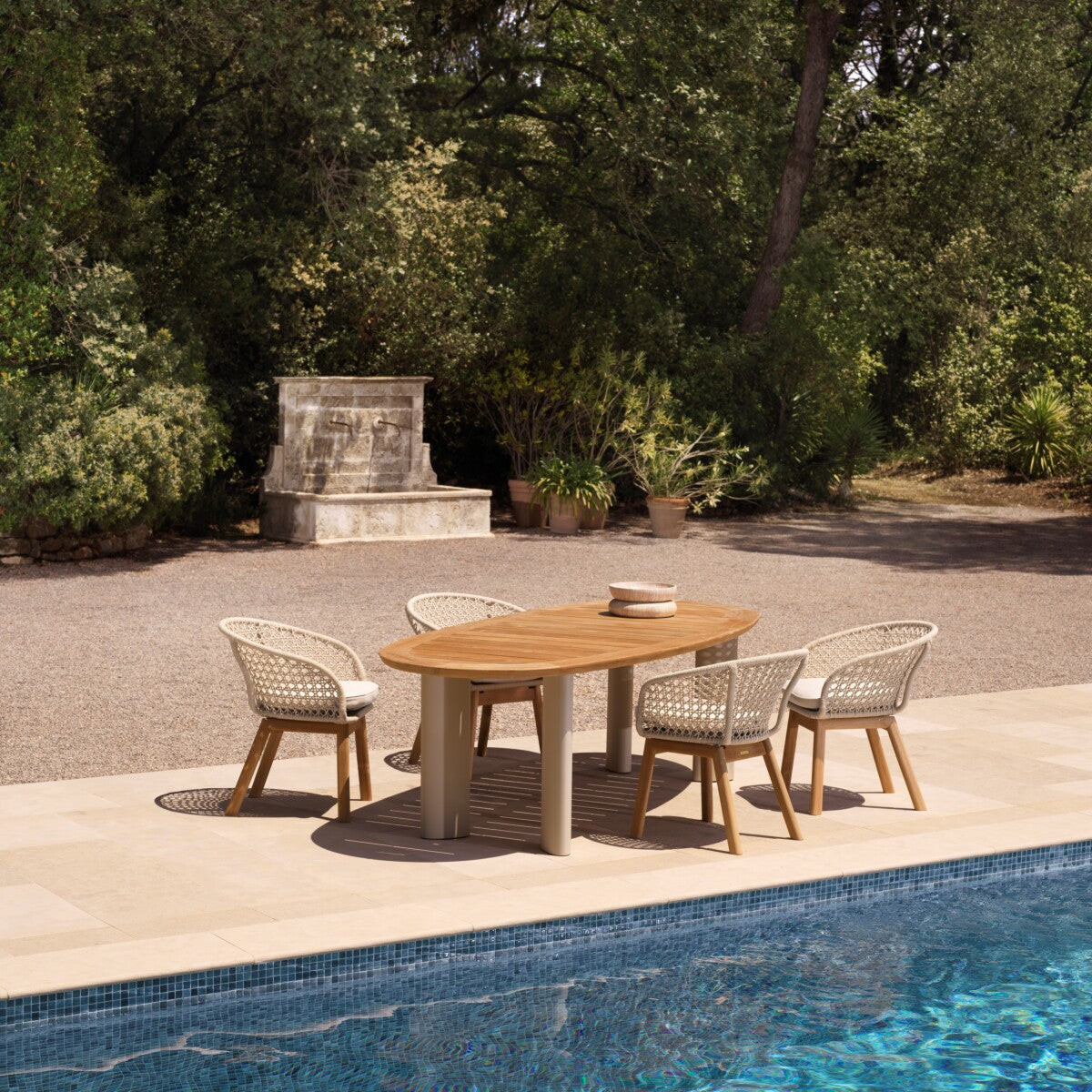 Outdoor Dining Table Free Form | Cabothousefurniture.com