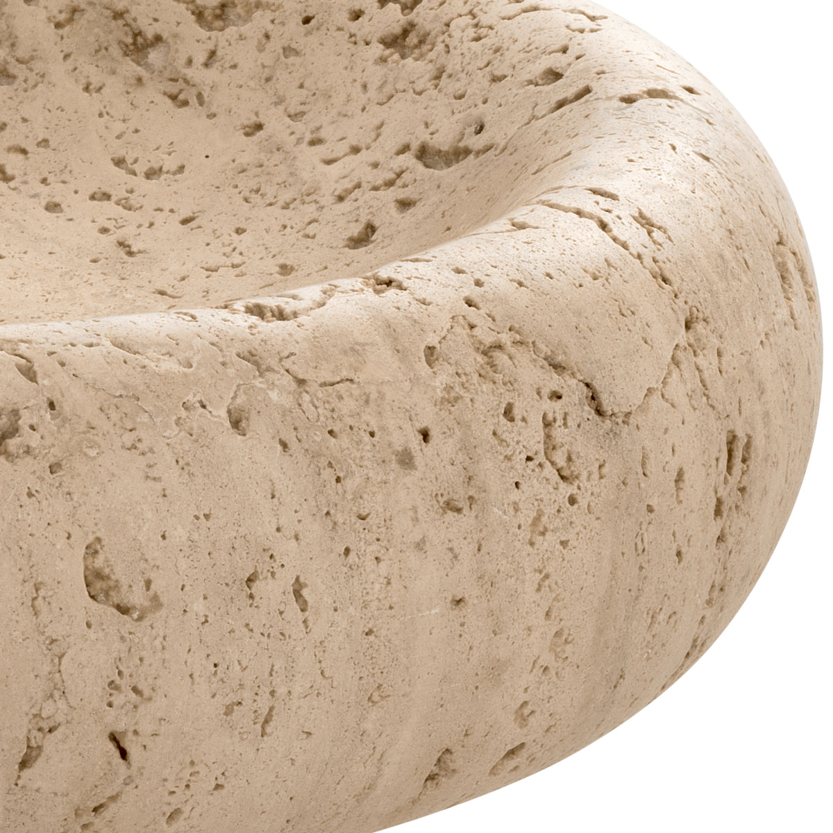 Brown Round Bowl S Lizz | Cabothousefurniture.com