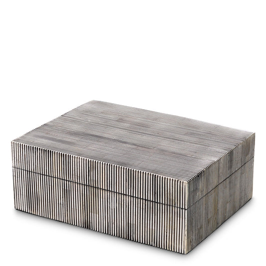 Gray Bone Box Lucille | Cabothousefurniture.com