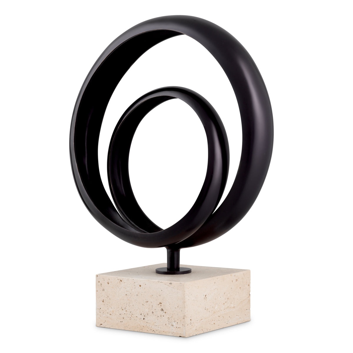 Bronze Round Loop Object Elena | Cabothousefurniture.com