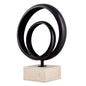 Bronze Round Loop Object Elena | Cabothousefurniture.com
