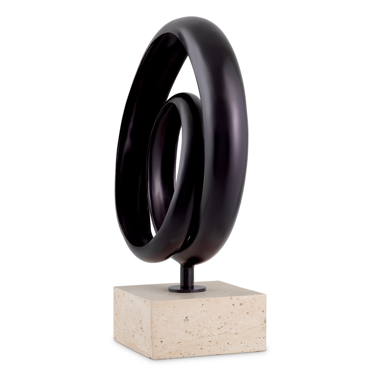 Bronze Round Loop Object Elena | Cabothousefurniture.com