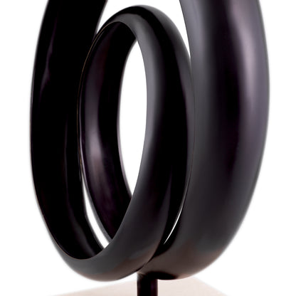 Bronze Round Loop Object Elena | Cabothousefurniture.com