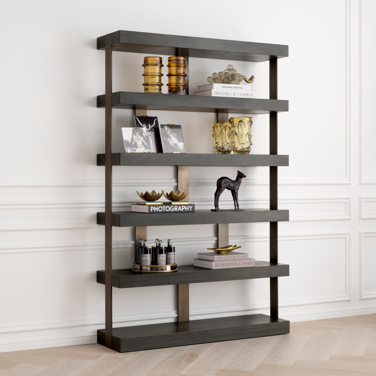 Vintage Brass Bowl Tracy | Cabothousefurniture.com