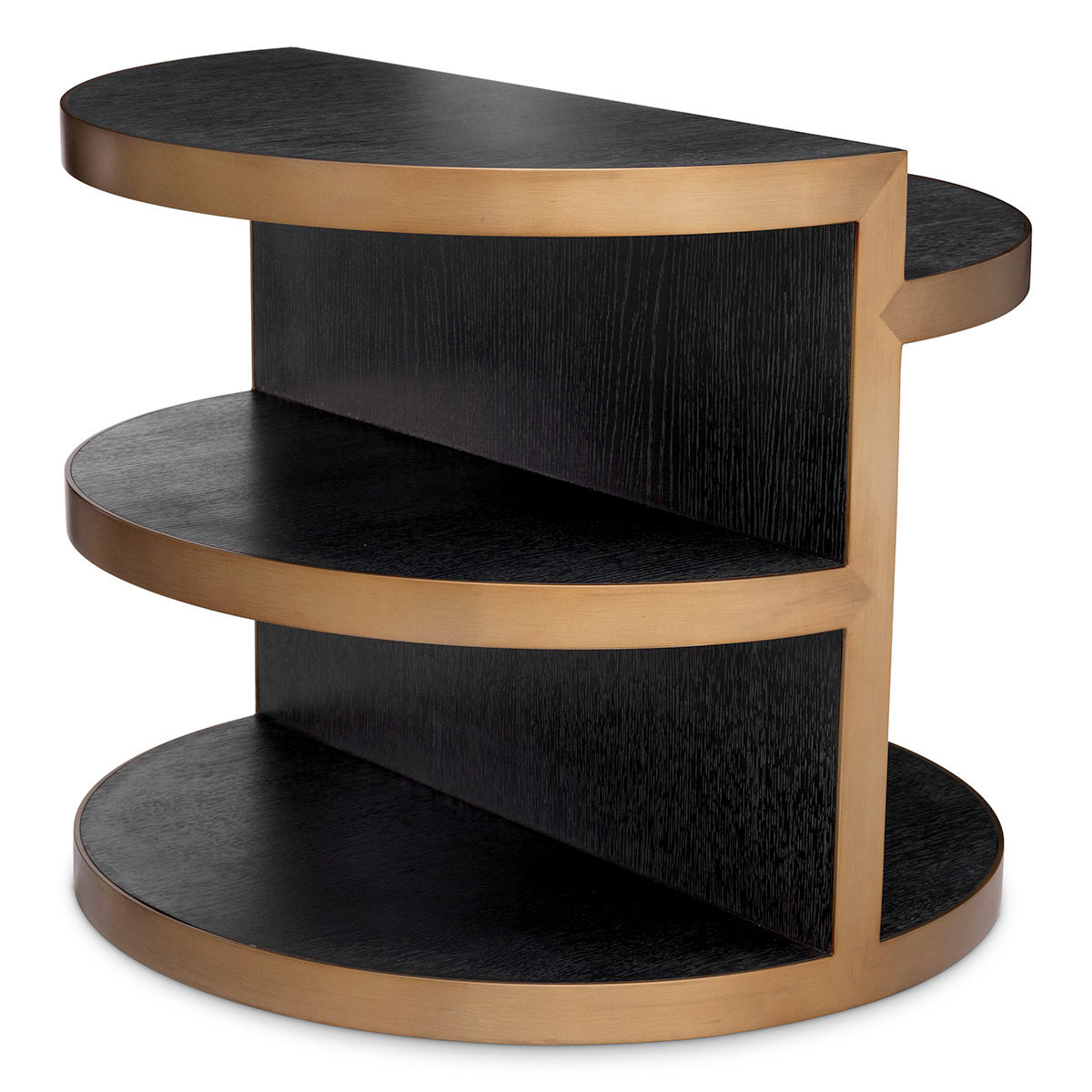 Black Oak Side Table Nilo | Cabothousefurniture.com