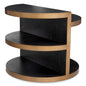 Black Oak Side Table Nilo | Cabothousefurniture.com