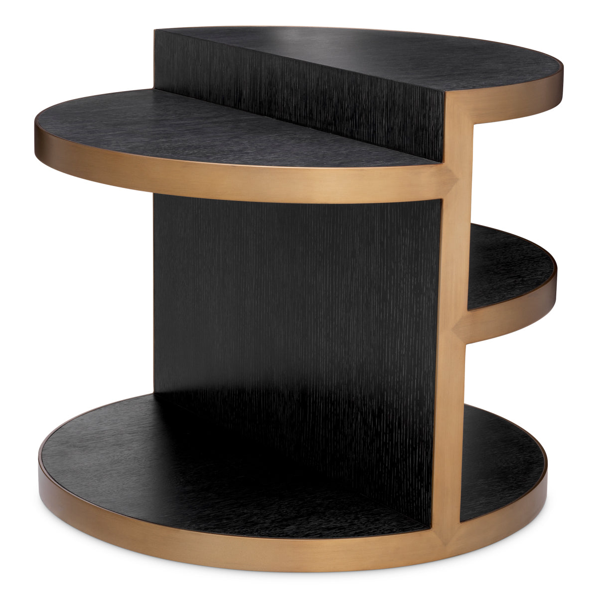 Black Oak Side Table Nilo | Cabothousefurniture.com