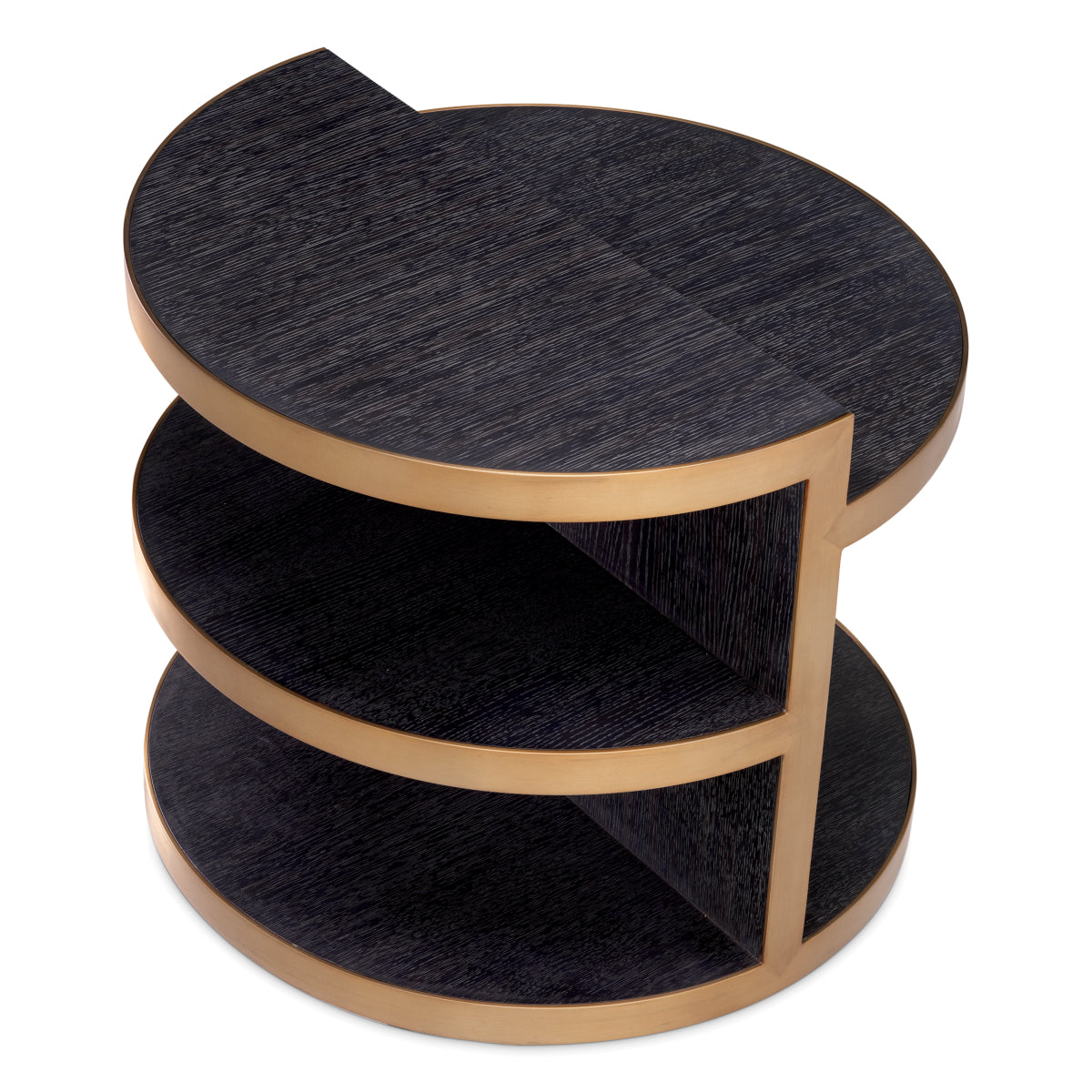 Black Oak Side Table Nilo | Cabothousefurniture.com