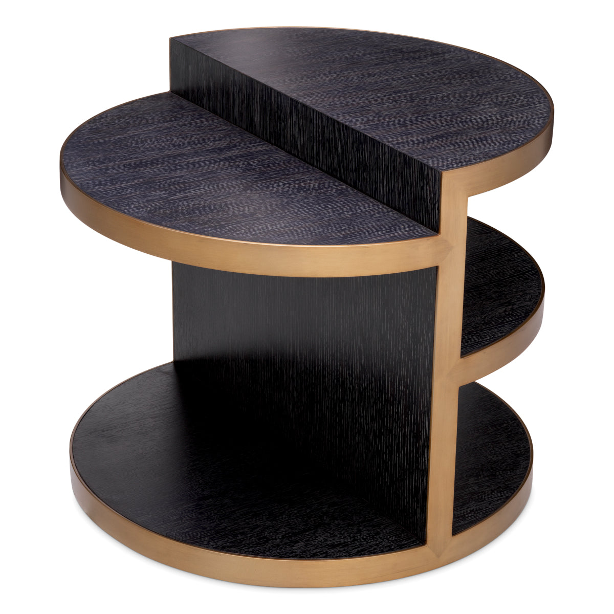 Black Oak Side Table Nilo | Cabothousefurniture.com