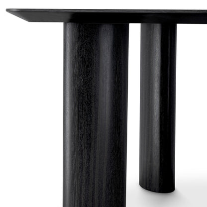Wooden Minimalist Dining Table L Bergman