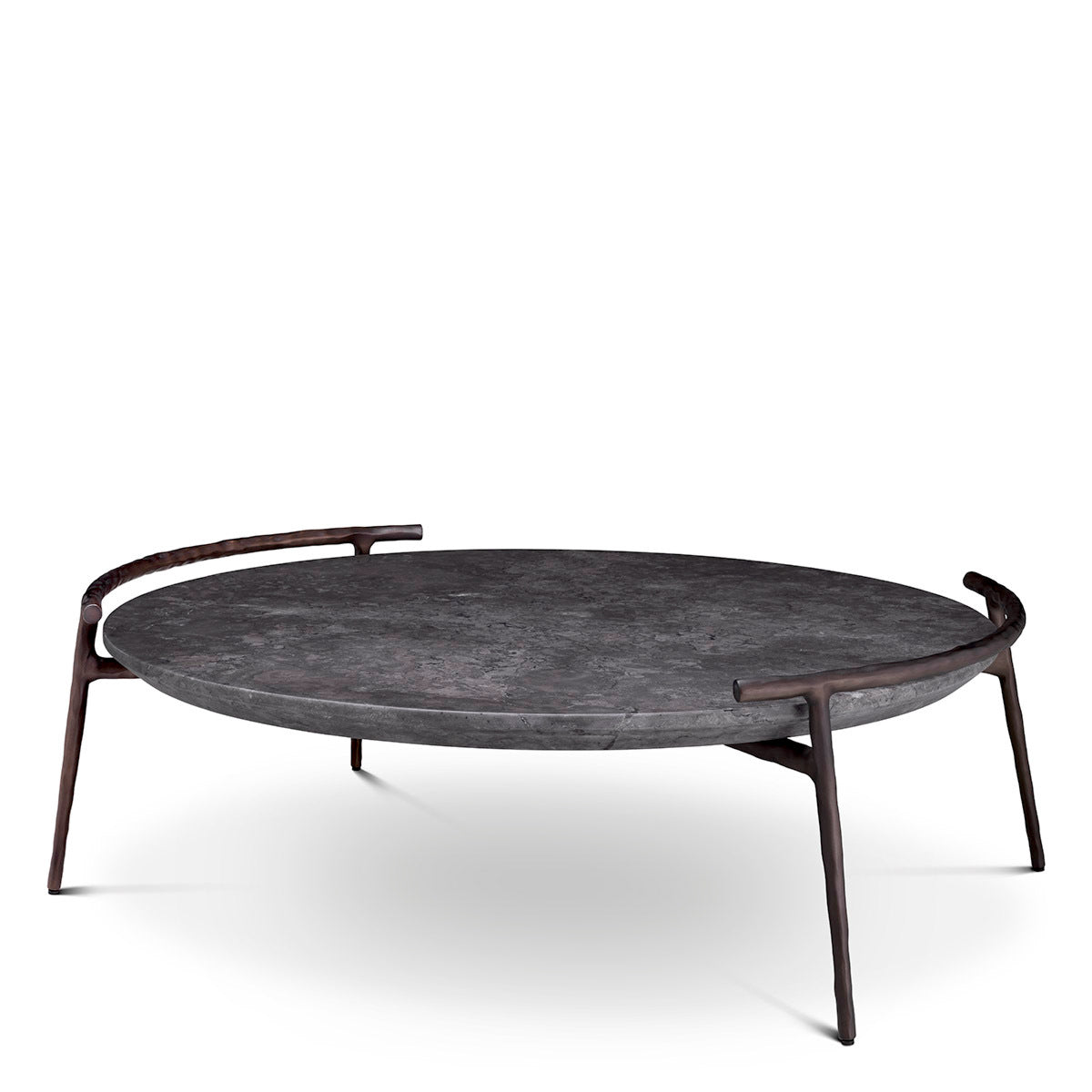 Gray Marble Coffee Table Arca | Cabothousefurniture.com