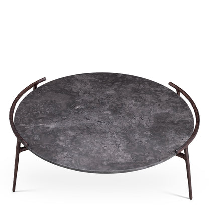Gray Marble Coffee Table Arca | Cabothousefurniture.com