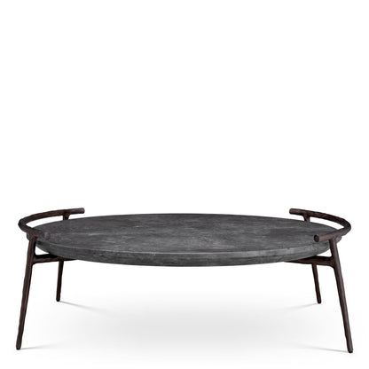 Gray Marble Coffee Table Arca | Cabothousefurniture.com