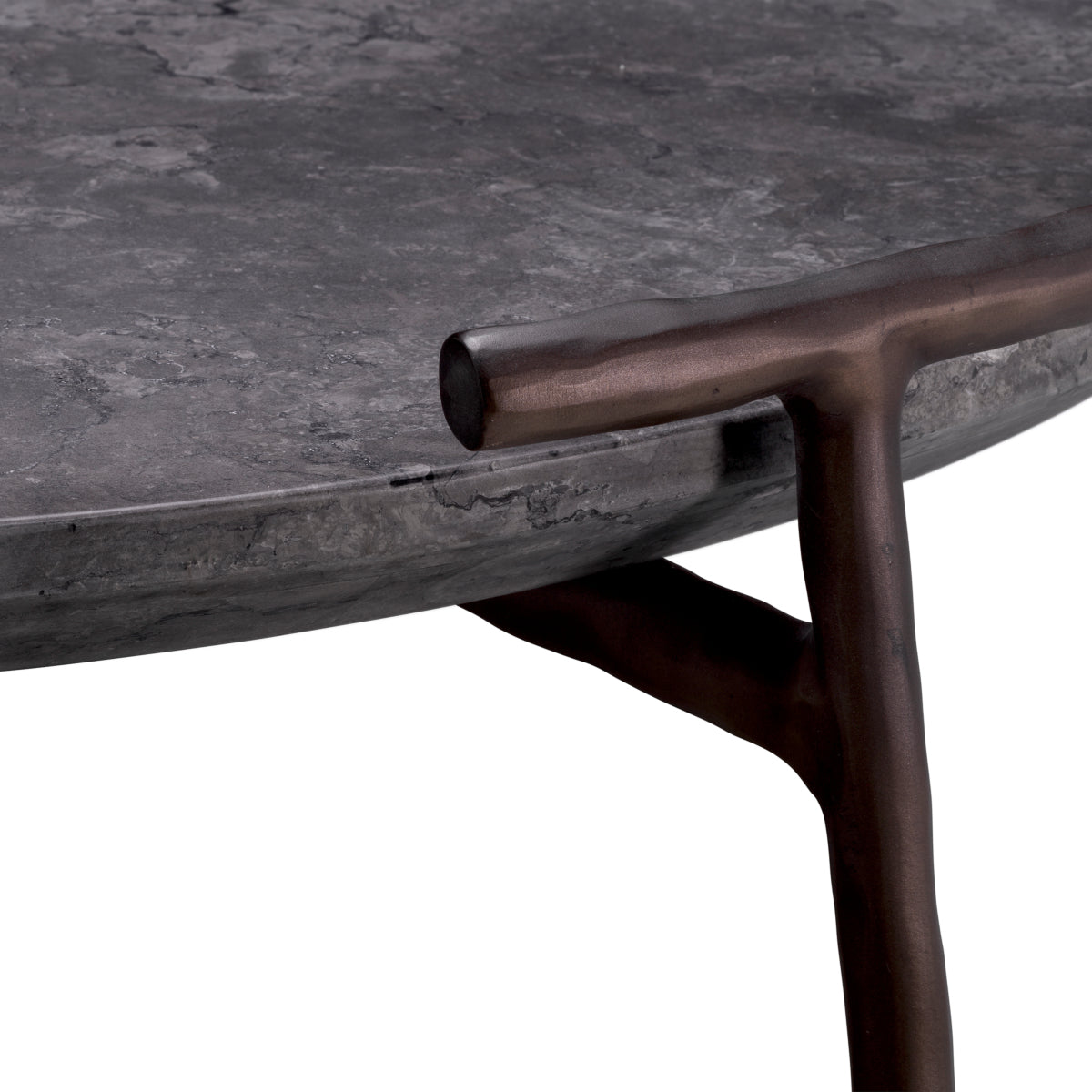 Gray Marble Coffee Table Arca | Cabothousefurniture.com
