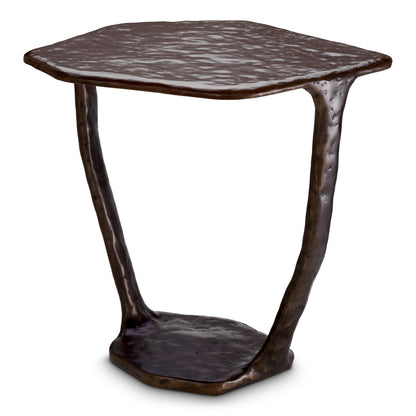 Bronze Side Table Tigra | Cabothousefurniture.com