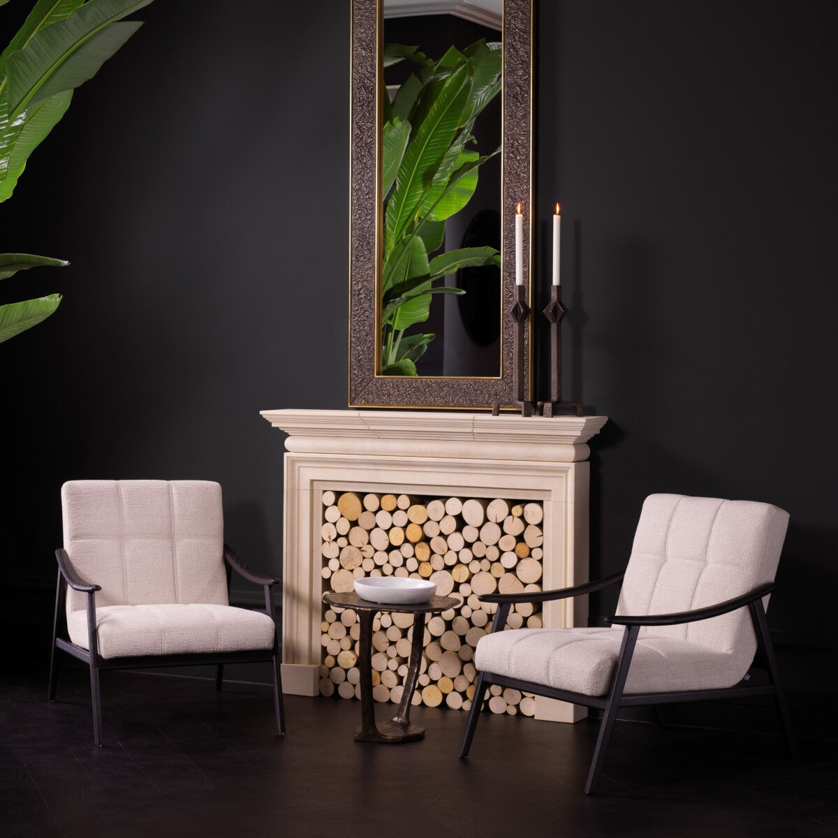 Bronze Side Table Tigra | Cabothousefurniture.com