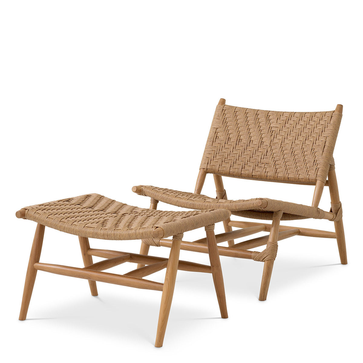 Laroc Outdoor Chair & Footstool