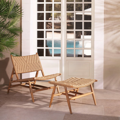 Laroc Outdoor Chair & Footstool