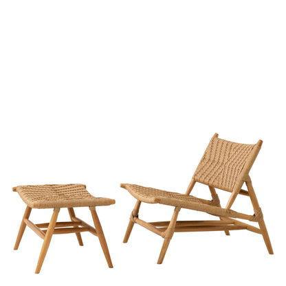 Laroc Outdoor Chair & Footstool