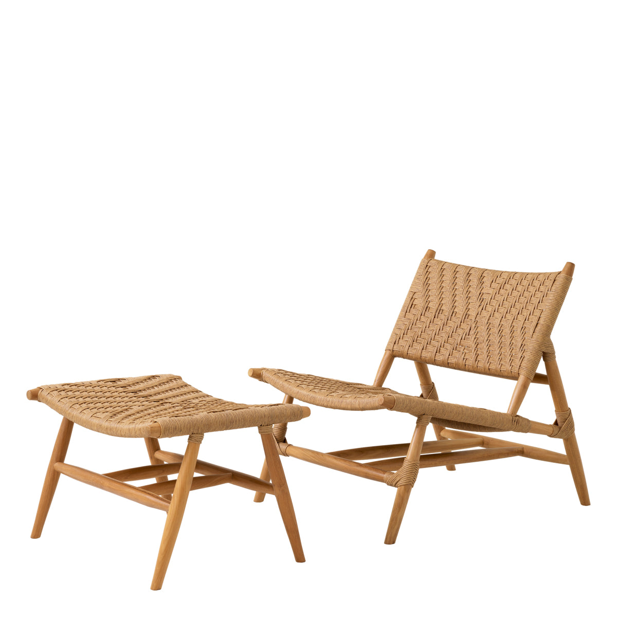 Laroc Outdoor Chair & Footstool