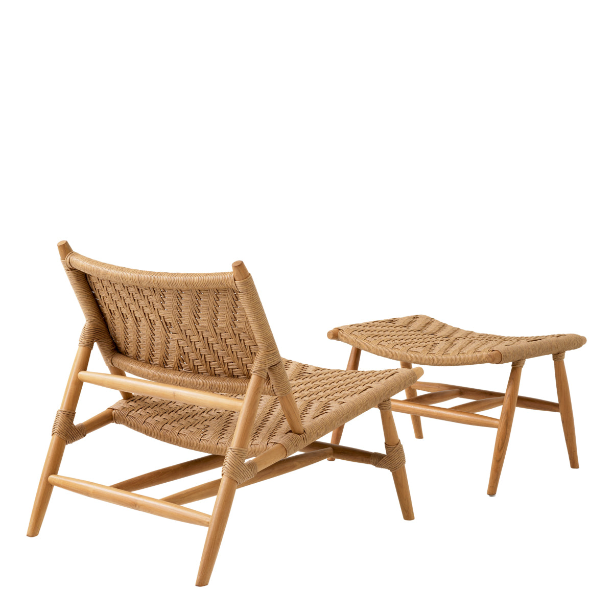 Laroc Outdoor Chair & Footstool