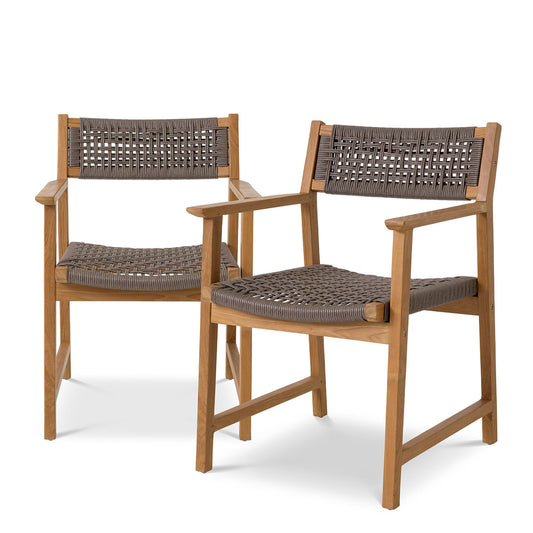 Cancun Outdoor Dining Chair- Set of 2