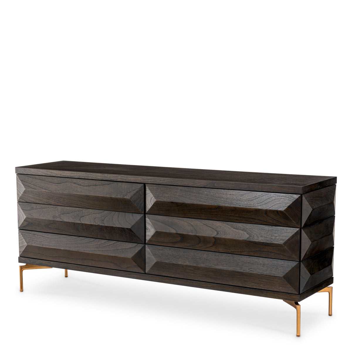 Brown Oak Drawer Dresser Denver | Cabothousefurniture.com