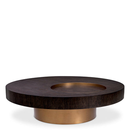Round Oak Coffee Table Otus | Cabothousefurniture.com