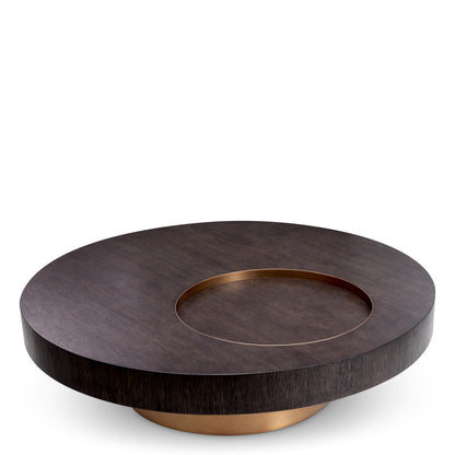 Round Oak Coffee Table Otus | Cabothousefurniture.com