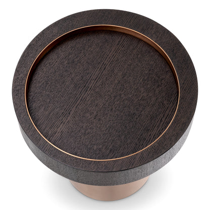 Contemporary Round Side Table Otus | Cabothousefurniture.com