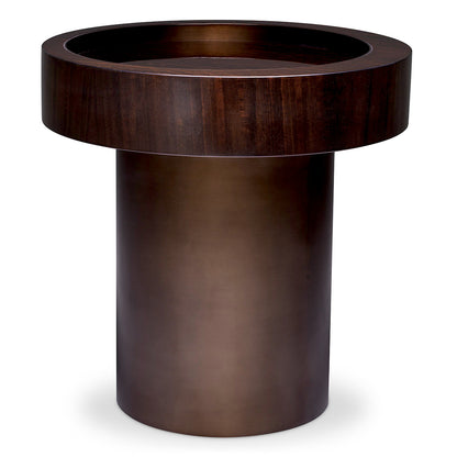 Contemporary Round Side Table Otus | Cabothousefurniture.com