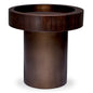 Contemporary Round Side Table Otus | Cabothousefurniture.com
