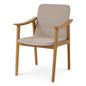 Wood Outdoor Dining Chair Honolulu
