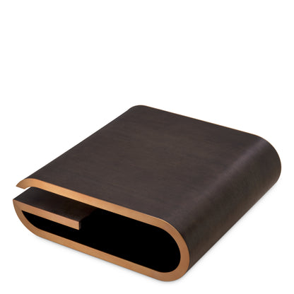 Brown Oak Coffee Table Galan | Cabothousefurniture.com