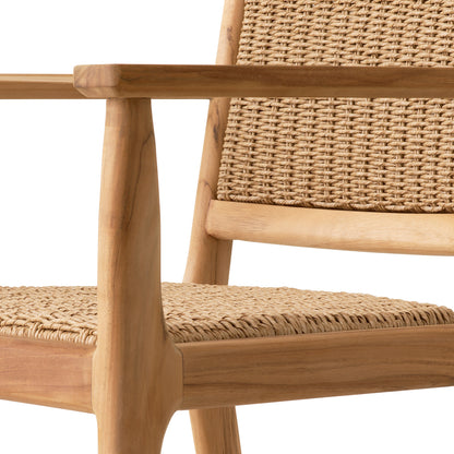 Weave Outdoor Dining Chair Pivetti | Cabothousefurniture.com