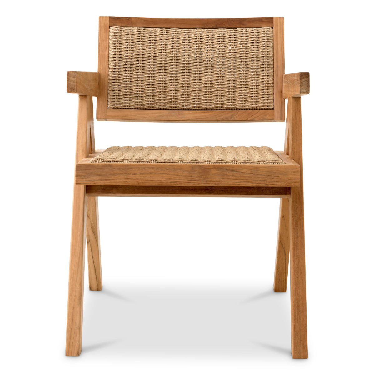 Wooden Outdoor Dining Armchair Kristo | Cabothousefurniture.com
