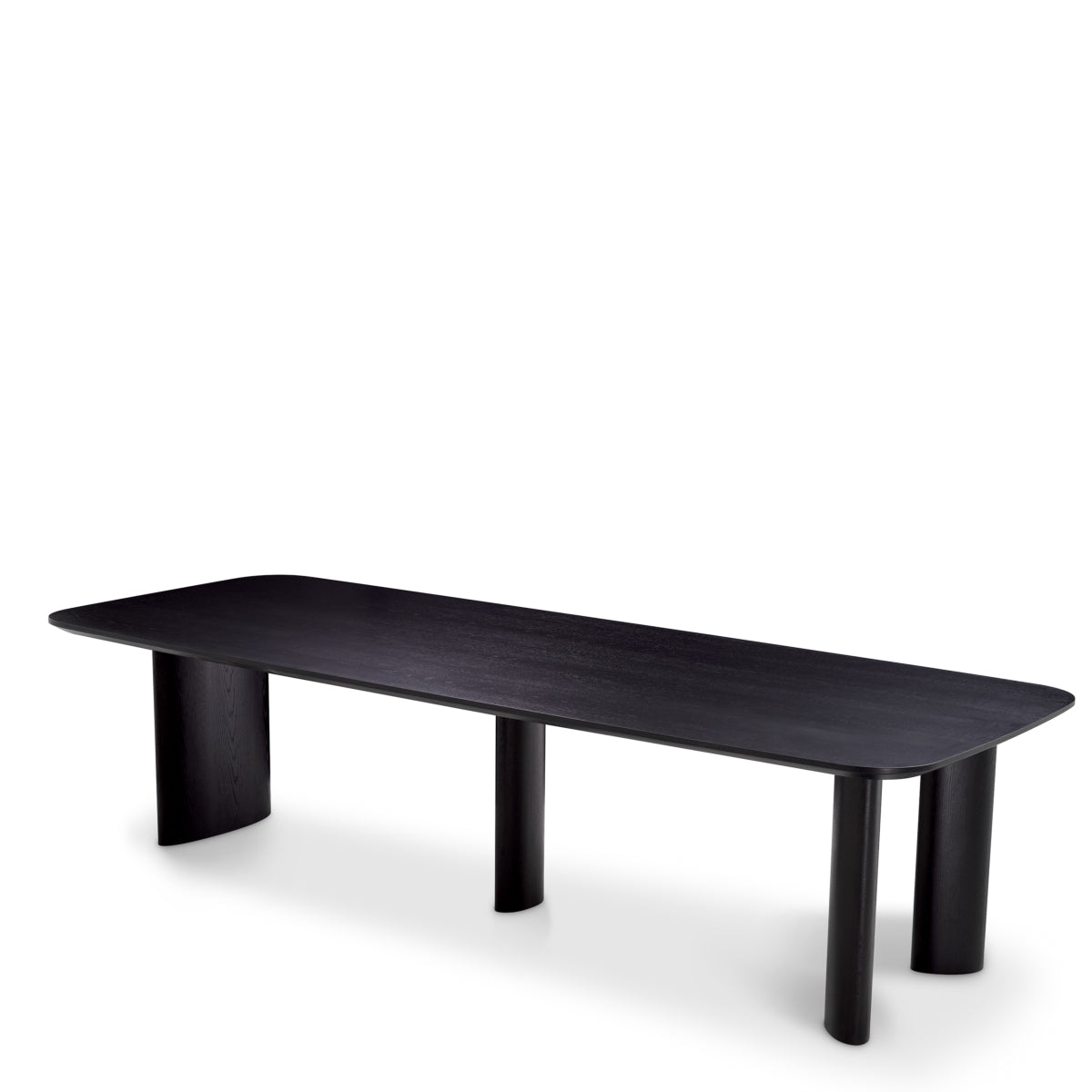Black Rectangular Dining Table Harmonie | Cabothousefurniture.com
