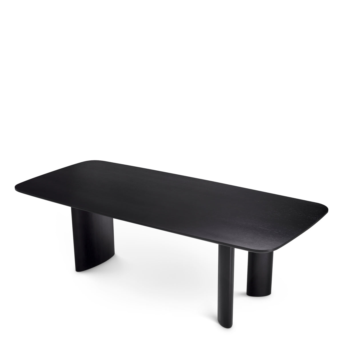 Black Rectangular Dining Table Harmonie | Cabothousefurniture.com