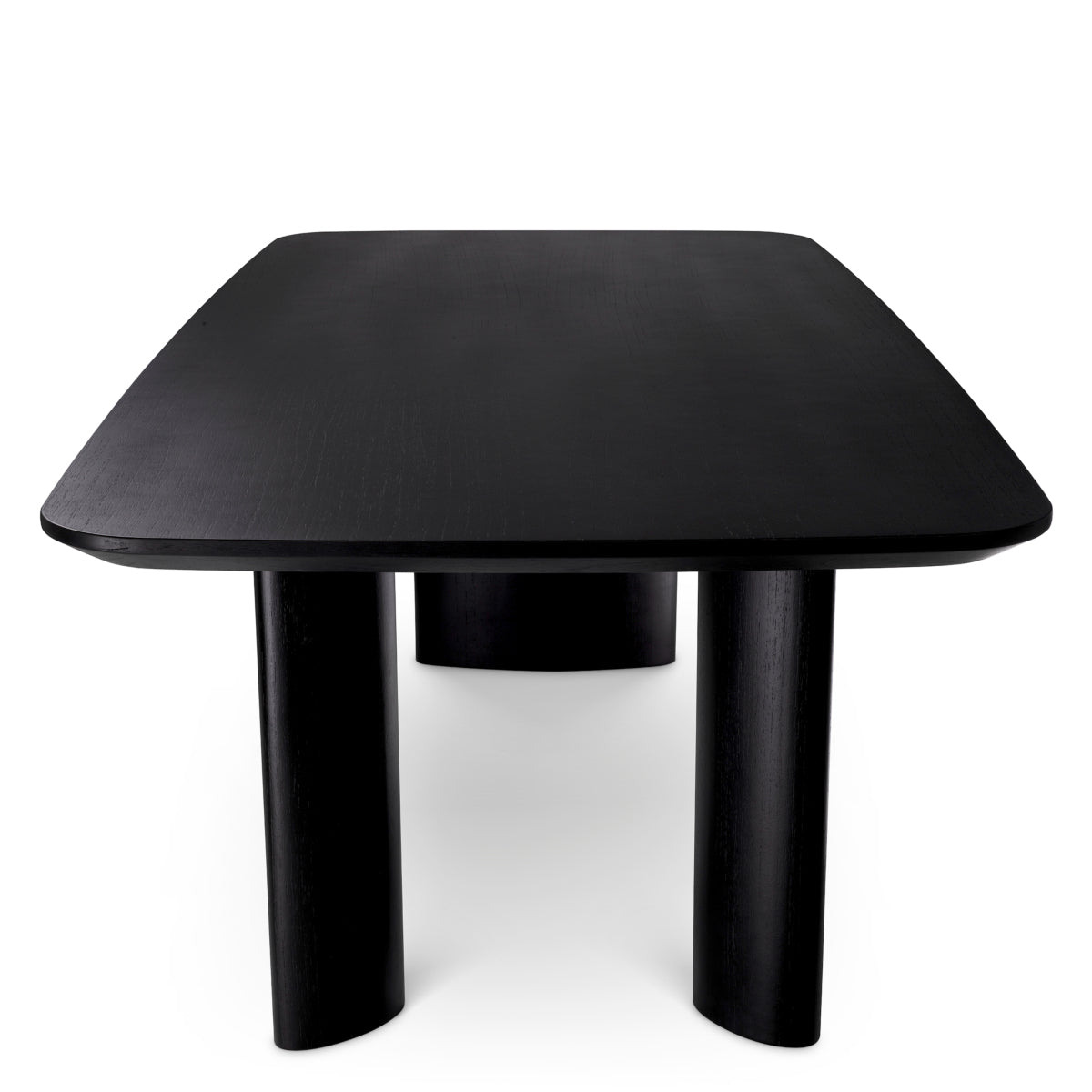 Black Rectangular Dining Table Harmonie | Cabothousefurniture.com