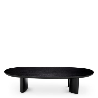 Oak Oval Coffee Table Lindner | Cabothousefurniture.com
