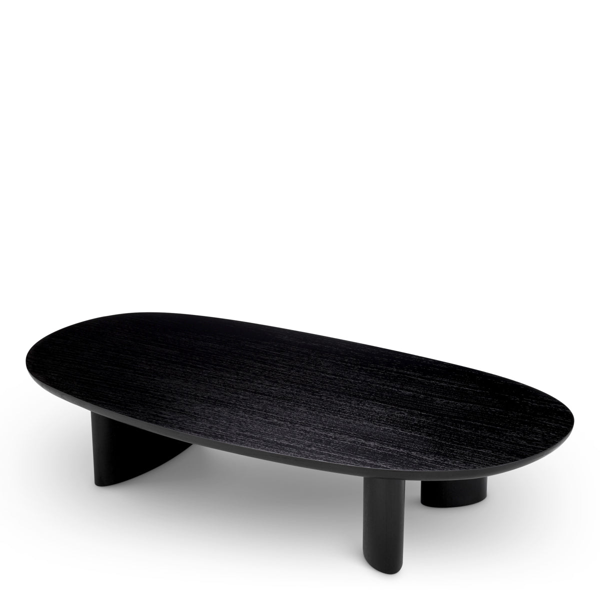 Oak Oval Coffee Table Lindner | Cabothousefurniture.com