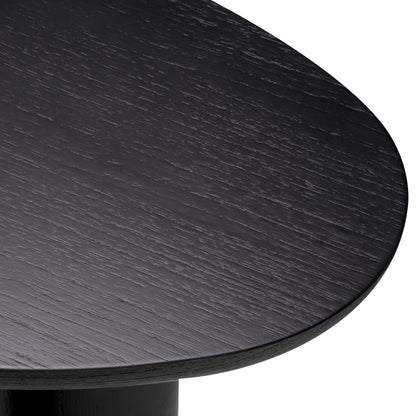 Oak Oval Console Table Lindner | Cabothousefurniture.com