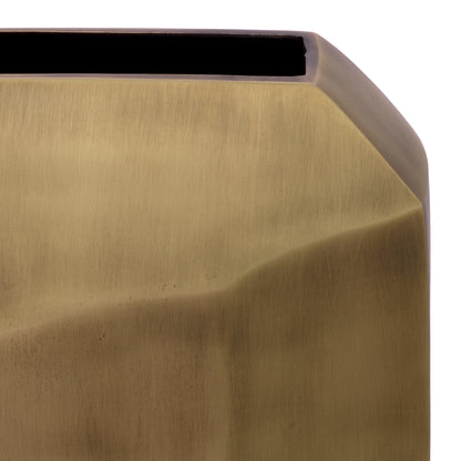 Antique Brass Vase Linos