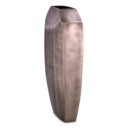 Matte Nickel Vase Linos