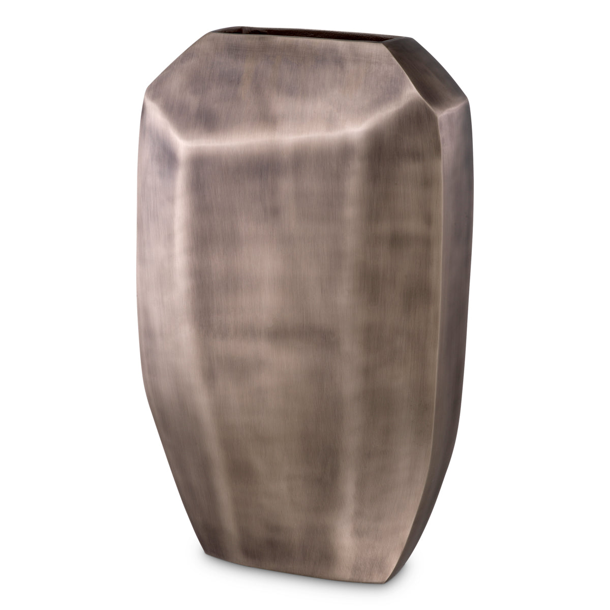 Matte Nickel Vase Linos