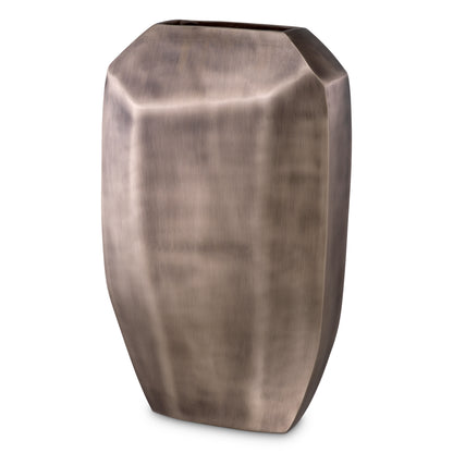 Matte Nickel Vase Linos