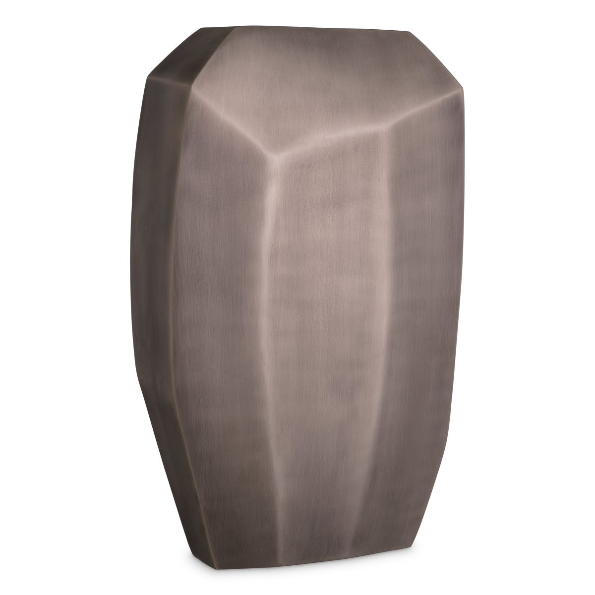 Matte Nickel Vase Linos
