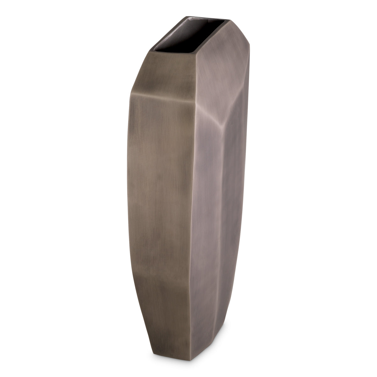 Matte Nickel Vase Linos