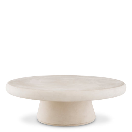 Round Outdoor Coffee Table Cleon | Cabothousefurniture.com